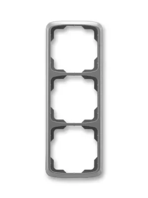 ABB 3901A-B31 S2 Tango® Rámeček pro elektroinstalační přístroje, trojnásobný svislý, kouřová šedá Cenový Hit