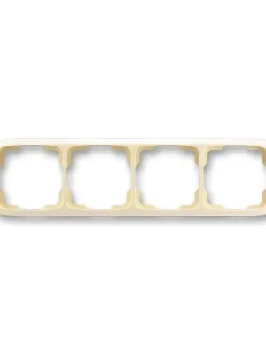 ABB 3901A-B40 C Tango® Rámeček pro elektroinstalační přístroje, čtyřnásobný vodorovný, slonová kost Tovární Cena