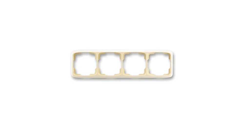 ABB 3901A-B40 C Tango® Rámeček pro elektroinstalační přístroje, čtyřnásobný vodorovný, slonová kost Tovární Cena