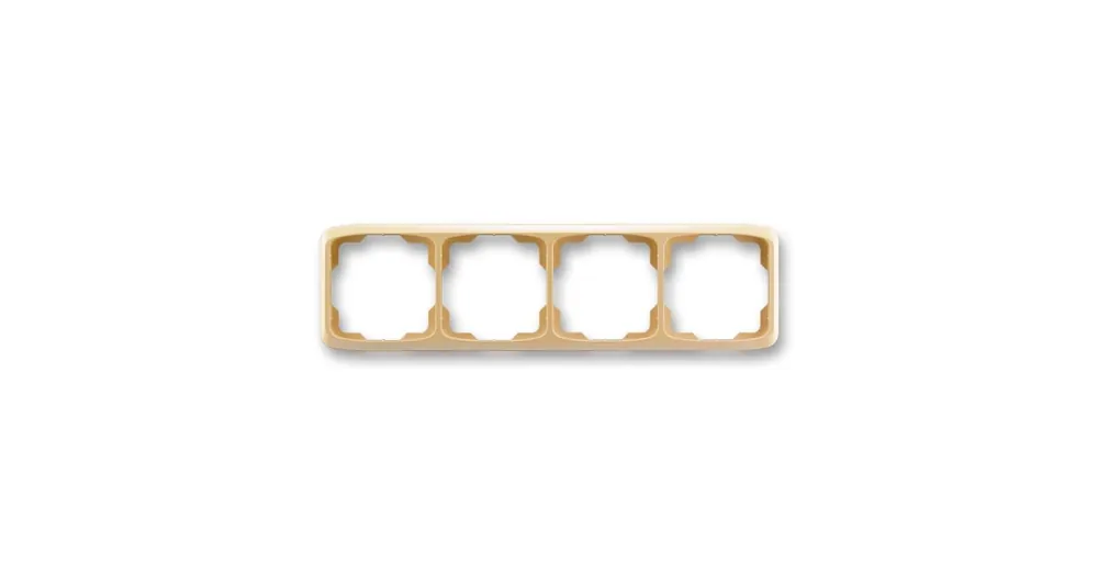 ABB 3901A-B40 D Tango® Rámeček pro elektroinstalační přístroje, čtyřnásobný vodorovný, béžová Originální