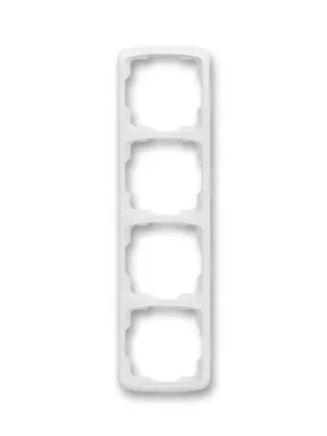 ABB 3901A-B41 B Tango® Rámeček pro elektroinstalační přístroje, čtyřnásobný svislý, bílá Výprodej