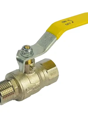 Značkový Klum Kohout kulový pákový, plyn, MxF, 3/4"