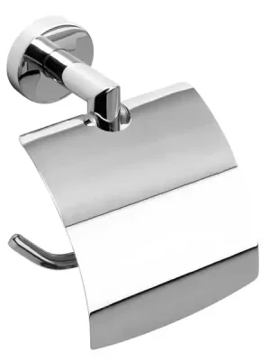 Značkový Sapho X-ROUND držák toaletního papíru s krytem chrom
