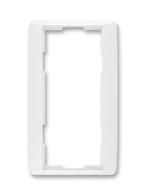 ABB 3901E-A00121 01 Element® Rámeček pro elektroinstalační přístroje, dvojnásobný svislý, bílá / ledová bílá Tovární Cena