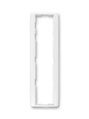 ABB 3901E-A00141 01 Element® Rámeček pro elektroinstalační přístroje, čtyřnásobný svislý, bílá / ledová bílá Pouze Dnes