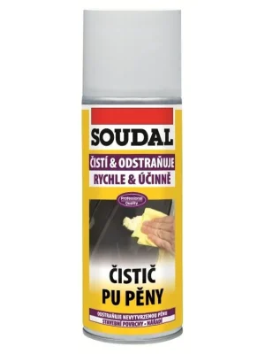 Soudal čistič PU pěny 150 ml Nejlepší Cena