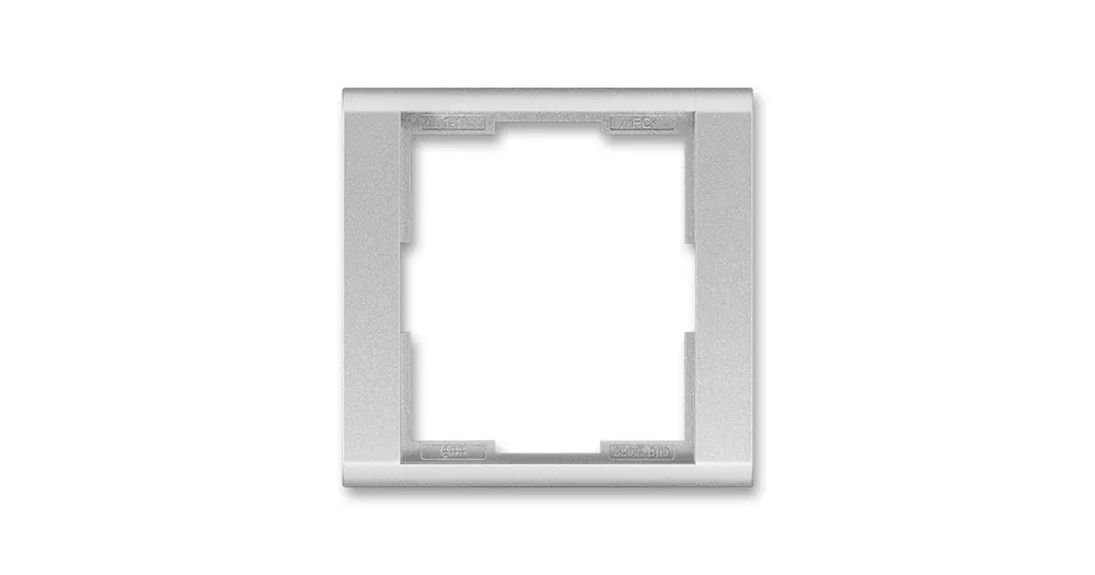 ABB 3901F-A00110 08 Time® Rámeček pro elektroinstalační přístroje, jednonásobný, titanová Super Cena