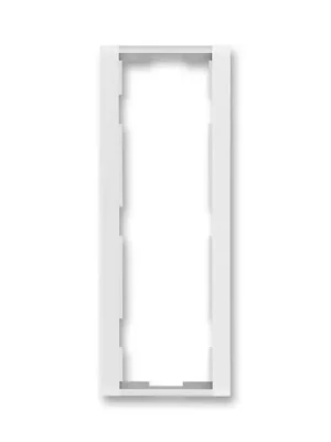 ABB 3901F-A00131 01 Time® Rámeček pro elektroinstalační přístroje, trojnásobný svislý, bílá / ledová bílá Finální Výprodej