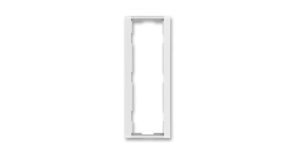 ABB 3901F-A00131 01 Time® Rámeček pro elektroinstalační přístroje, trojnásobný svislý, bílá / ledová bílá Finální Výprodej