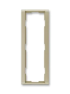 ABB 3901F-A00131 33 Time® Rámeček pro elektroinstalační přístroje, trojnásobný svislý, šampaňská Rychlé Dodání