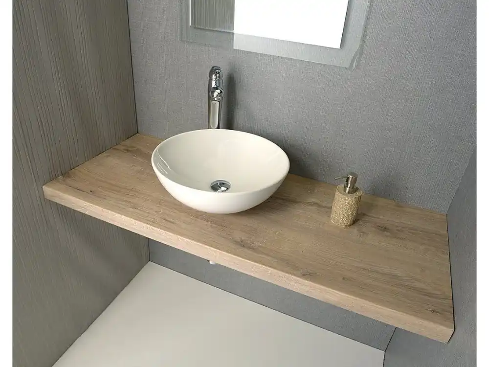 AVICE deska pod umyvadlo 80x50cm, tl.5cm, dub Rover Finální Výprodej