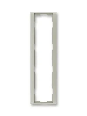 ABB 3901F-A00141 32 Time® Rámeček pro elektroinstalační přístroje, čtyřnásobný svislý, starostříbrná Sezónní Sleva