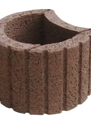 Cenový Hit Tvárnice svahová Presbeton Luna LU-1 300x230x200 mm hnědá