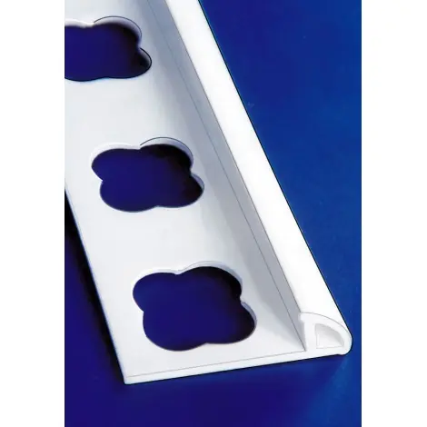 Zlevněný PROFIN | ULP | ukončovac&iacute; | oblouk | pvc | jasm&iacute;n=7499 | H=6mm | D=2.5m