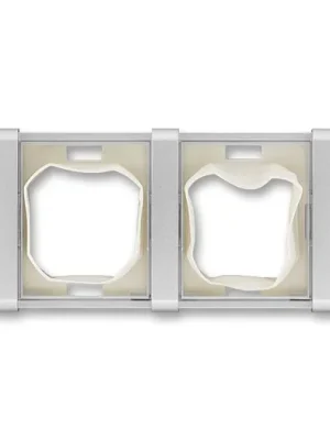 ABB 3901F-A00942 G Time® Rámeček pro elektroinstalační přístroje IP 44, dvojnásobný, titanová Zlevněný