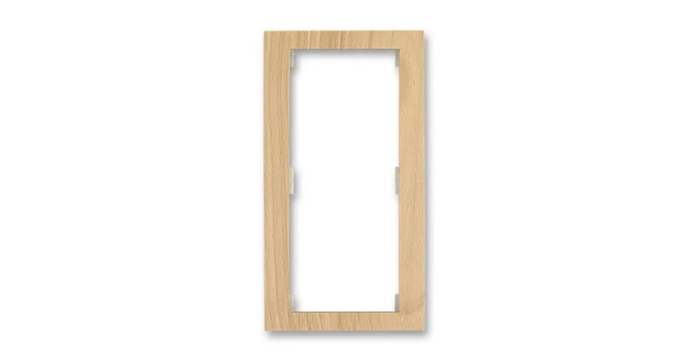 ABB 3901F-A50121 50J Time® Arbo Rámeček, dvojnásobný svislý, přírodní javor Poslední Šance