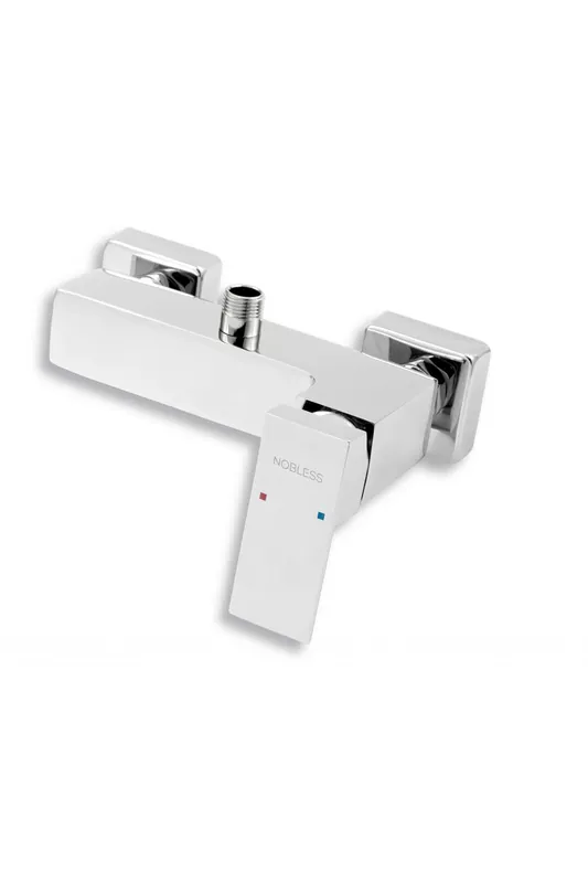 Cenová Bomba NOVASERVIS sprchová baterie s horním vývodem bez příslušenství 150 mm EDGE chrom, 36062/1,0