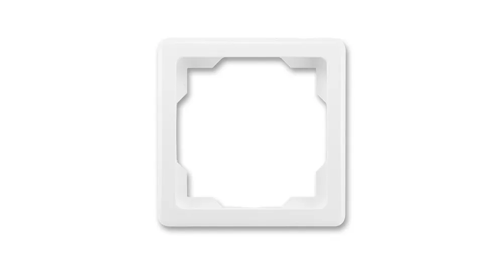 ABB 3901G-A00010 B1 Swing® Rámeček pro elektroinstalační přístroje, jednonásobný, jasně bílá Oblíbený