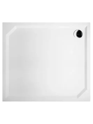 Must-Have GELCO - SARA sprchová vanička z litého mramoru, obdélník 100x90x4cm, hladká, HS10090