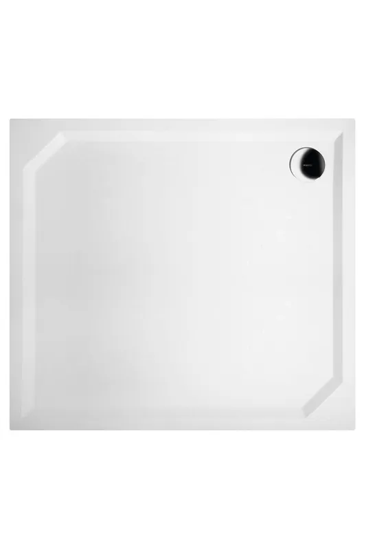 Must-Have GELCO - SARA sprchová vanička z litého mramoru, obdélník 100x90x4cm, hladká, HS10090