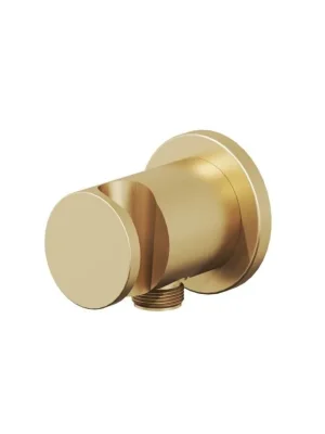 706.60GLB Podomítkový vývod s držákem, zlato kartáčované Rychlé Dodání