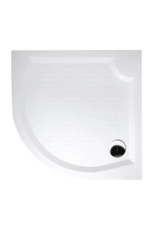 GELCO - VIVA90 sprchová vanička z litého mramoru, čtvrtkruh, 90x90x4cm, R550, GV559 Cenová Bomba