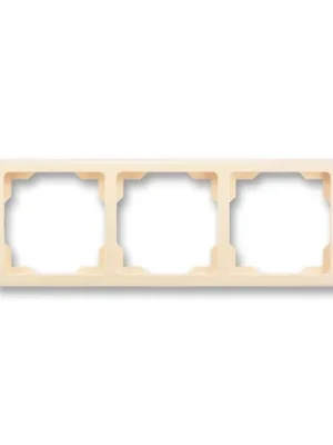 ABB 3901G-A00030 C1 Swing® Rámeček pro elektroinstalační přístroje, trojnásobný, krémová Doprava Zdarma