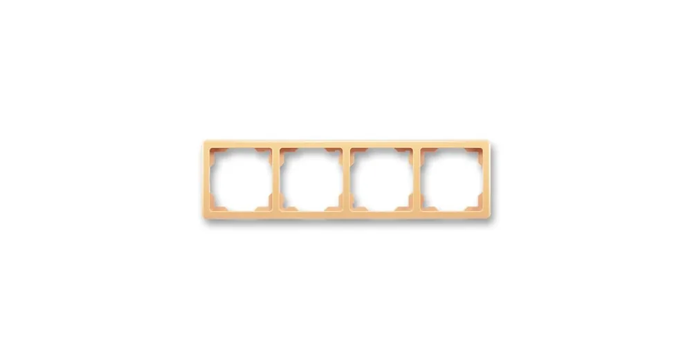 ABB 3901G-A00040 D1 Swing® Rámeček pro elektroinstalační přístroje, čtyřnásobný, béžová Značkový
