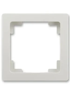 Akce ABB 3901J-A00010 S1 Swing®L Rámeček pro elektroinstalační přístroje, jednonásobný, světle šedá