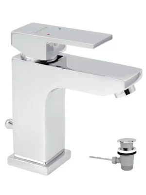 Rychlé Dodání NOVASERVIS umyvadlová baterie s výpustí Nobless EDGE chrom, 36001,0