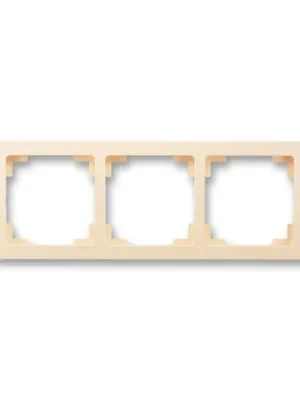 ABB 3901J-A00030 C1 Swing®L Rámeček pro elektroinstalační přístroje, trojnásobný, krémová Horká Nabídka