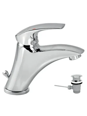 Must-Have NOVASERVIS umyvadlová baterie s výpustí METALIA 57 chrom, 57002,0