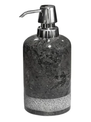 Značkový Sapho POSH dávkovač mýdla na postavení, mramor, šedá 2234507