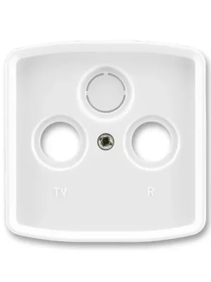 ABB 5011A-A00300 B Tango® Kryt zásuvky anténní s vylamovacím otvorem, bílá Levný