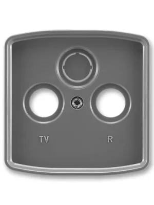 ABB 5011A-A00300 S2 Tango® Kryt zásuvky anténní s vylamovacím otvorem, kouřová šedá Aktuální