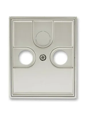 ABB 5011E-A00300 32 Time®, Time® Arbo Kryt zásuvky anténní s vylamovacím otvorem, starostříbrná Poslední Šance