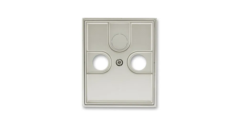 ABB 5011E-A00300 32 Time®, Time® Arbo Kryt zásuvky anténní s vylamovacím otvorem, starostříbrná Poslední Šance