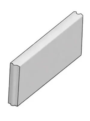 CSB OBRUBNÍK ZAHRADNÍ R20 5 x 20 x 50 cm Šedý (paleta 120 ks) Zlevněný