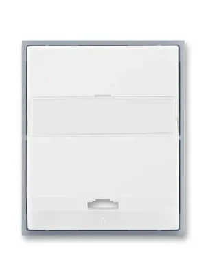 ABB 5013E-A00213 04 Element® Kryt zásuvky telefonní s 1 otvorem, bílá / ledová šedá Akční Cena