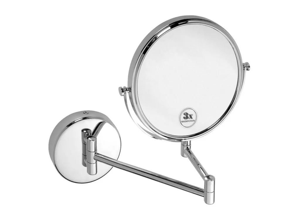 Sezónní Sleva X-ROUND závěsné kosmetické zrcátko, průměr 190mm, chrom