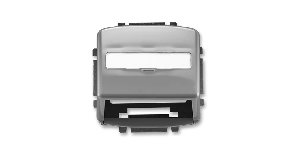 ABB 5014A-A100 S2 Tango® Kryt zásuvky komunikační s popisovým polem, kouřová šedá Cenově Výhodný