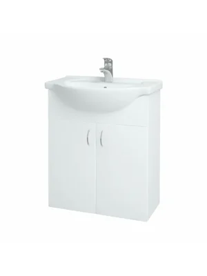 Akce DŘEVOJAS PLUTO SZD2 65 skříňka s umyvadlem Apolo 65, 52341