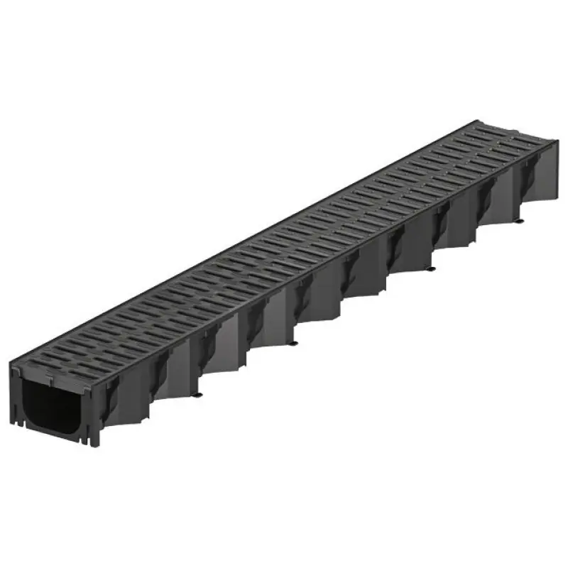 ACO HexaSelf žlab černý 100cm, plast.můstk.rošt, PP Originální