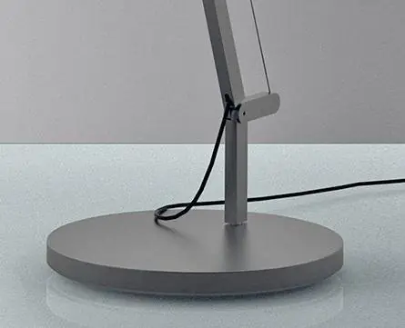 Autentický Demetra stojací lampa - podstavec šedá Demetra Reading Floor - ARTEMIDE