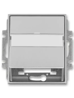 ABB 5014E-A00100 08 Time®, Time® Arbo Kryt zásuvky komunikační s popisovým polem, titanová Nejlepší Volba