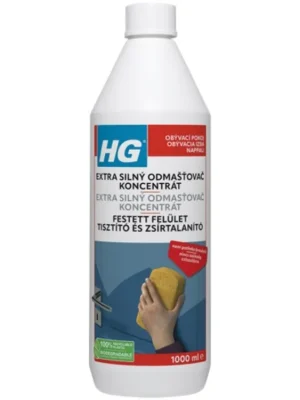 Značkový HG® Extra silný odmašťovač koncentrát - natírání bez broušení, 1 l