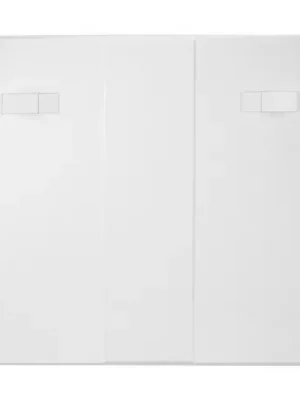 Značkový HACO 111 | RD 400x400 | b&iacute;l&aacute; | revizn&iacute; dv&iacute;řka