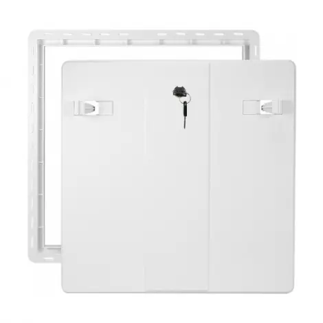 HACO 122 | RD 500x500 | b&iacute;l&aacute; | revizn&iacute; dv&iacute;řka | Z&Aacute;MEK Akční Cena