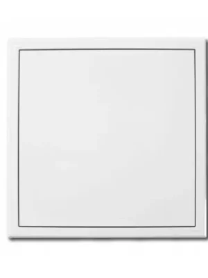 HACO 159 | RDK TZ 200x200 | b&iacute;l&aacute; kovov&aacute; | revizn&iacute; dv&iacute;řka s tlačn&yacute;m z&aacute;mkem Akce