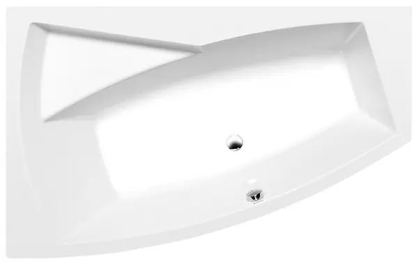 Značkový Polysan Evia L Asymetrická vana 170x100x47cm